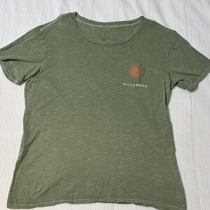 Billabong Sage Green Short Sleeve Tee